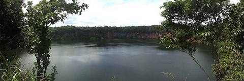 Uvéa, le lac Laiola -  Wallis et Futuna